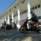 Mahasiswa UTM saat melakukan Tes SIM C yang di adakan Satlantas Polres Bangkalan