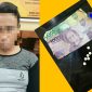 Tersangka dan barang bukti saat diamankan petugas kepolisian.