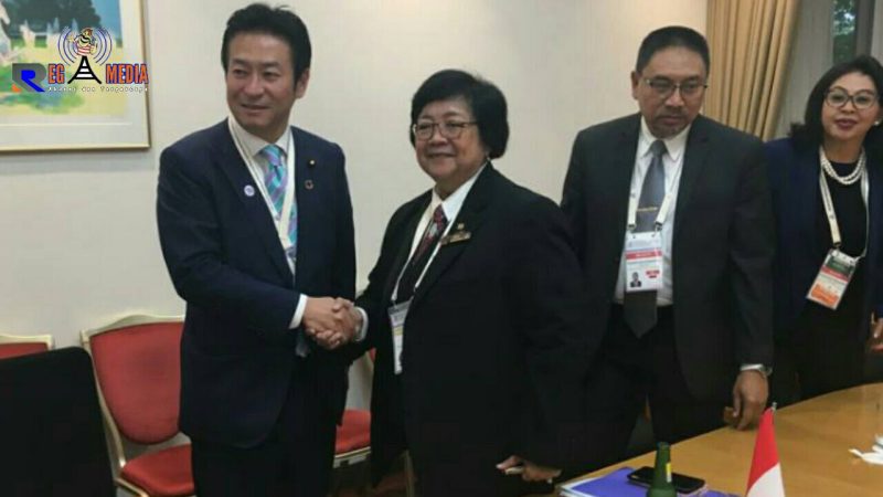 Menteri Lingkungan Hidup (Siti Nurbaya) Saat Menghadiri Pertemuan Tingkat Menteri G20 di Karuizawa, Jepang.