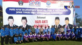 Pose bersama Forkopimda Kabupaten Blitar dan beberapa OPD.