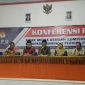 Suasana konferensi pers komisioner KPU Sampang periode 2019-2024.