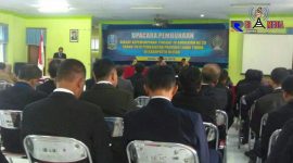Suasana saat berlangsungnya Diklat Kepemimpinan Tingkat IV Angkatan Ke 23 tahun 2019, Pemerintah Provinsi Jawa Timur di Kabupaten Blitar.