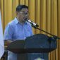 Bupati Hamim Pou menjadi salah satu narasumber pada pelaksanaan workshop BKSU yang digelar di Hotel Sri Utami, Kabupaten Buol, Sulawesi Tengah. (F.AKP)