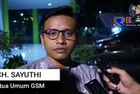 Ketua Umum Gerakan Santri Madura (Ach. Sayuthi).