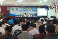 Saat berlangsungnya kegiatan penjelasan teknis pelaksanaan Dana Alokasi Khusus (DAK) tahun anggaran 2019.