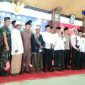 Pose bersama Forkopimda dan MUI Sampang dalam acara silaturahmi di Pendopo Bupati Sampang.