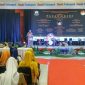 Saat berlangsungnya kegiatan pasanggiri seni kreasi 3.