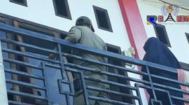 Satpol PP Kab. Gorontalo saat razia tempat kost.