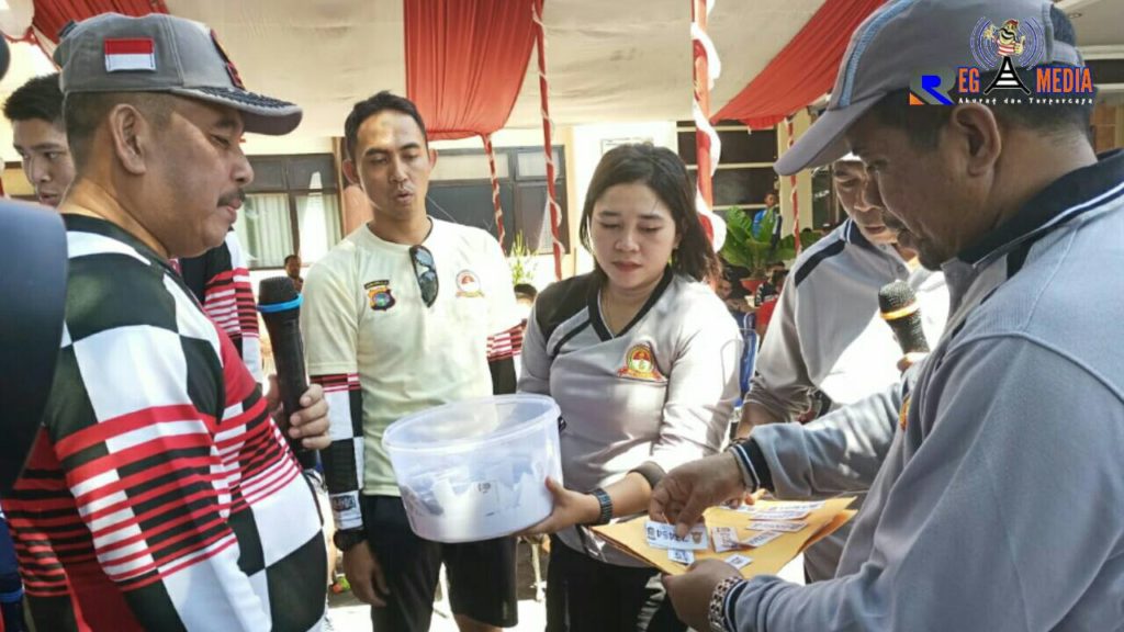 Polda Gorontalo Meriahkan Hari Bhayangkara Ke 73 Dengan Jalan Sehat dan Fun Bike