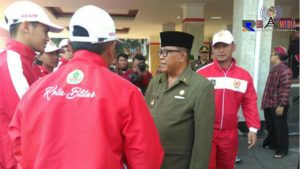 Plt Walikota Blitar Targetkan 5 Besar Untuk Kontingen Porprov Jatim