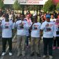 Kapolres Lumajang (AKBP M. Arsal Sahban) saat mendeklarasikan Indonesia Bersatu, bersama 27 komunitas masyarakat Lumajang.