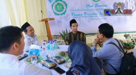 Suasana saat berlangsungnya kegiatan studi banding di Pon-Pes Nurul Amanah, Tanah Merah, Bangkalan.