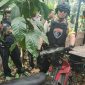 Kapolres Lumajang (AKBP. M. Arsal Sahban) menemukan beberapa kendaraan motor yang disembunyikan dibalik semak-semak.