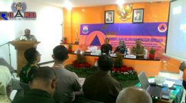 Suasana saat berlangsungnya pembentukan relawan tanggap bencana.