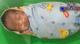 Bayi yang ditemukan warga berjenis kelamin perempuan.