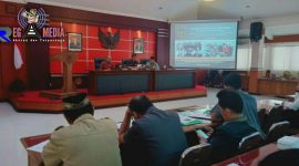 Suasana saat berlangsungnya kegiatan sarasehan peningkatan minat baca dilingkangan pendidikan.