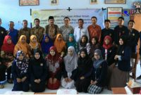 KKN 31 UTM pose bersama usai menggelar pelatihan penulisan ilmiah guru SD.