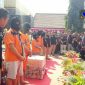 Konferensi pers pengungkapan sindikat narkoba internasional di wilayah hukum Polda Jatim.