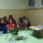 Warga Desa Lacing Kecamatan Arosbaya saat melaporkan masalah PKH ke Kejaksaan Negeri Bangkalan