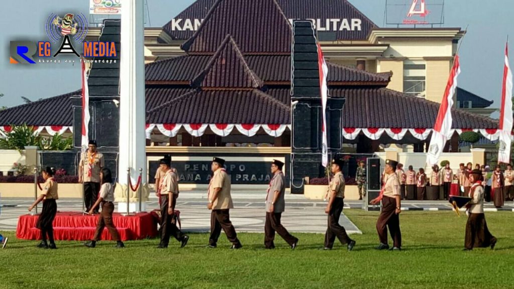 Bupati Blitar: Semangat Hari Pramuka Ke 58, Mampu Menjadi Garda Pembangunan Bangsa