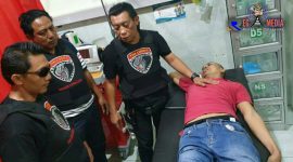Tim Cobra Polres Lumajang bawa DPO maling sapi usai dihadiahi timah panas.