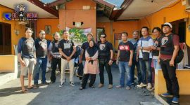 Ketiga pengelola investasi bodong asal Lumajang saat ditangkap Tim Cobra Polres Lumajang dan anggota Polres Badung di Bali.