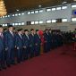 Suasana saat berlangsungnya prosesi pelantikan 25 anggota DPRD Kota Blitar terpilih.