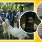 Barang bukti berupa kambing dan pelaku diamankan petugas Polres Lumajang.