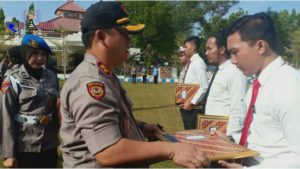 24 Anggota Polres Bangkalan Mendapat Penghargaan