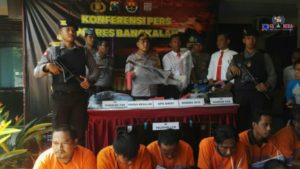 Ops Sikat Semeru 2019, Polres Bangkalan Amankan 13 Orang