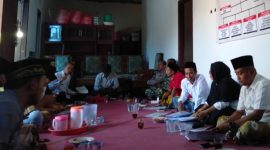 Suasana rapat Penutupan Pendaftaran Kepala Desa Gunung Rancak