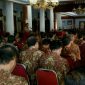 Suasana saat berlangsungnya roadshow KPK dalam monev pencegahan korupsi.