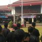 Plt Walikota Blitar pimpin upacara peringatan Harhubnas dan HUT PMI yang ke 74.
