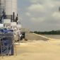 Lokasi pabrik betonisasi di Desa Pangelen Sampang yang dikeluhkan warga.
