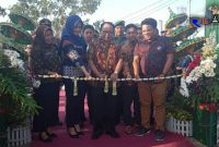 Bupati Blitar (Drs. H. Rijanto, MM) saat membuka Expo Santripreneur 2019.