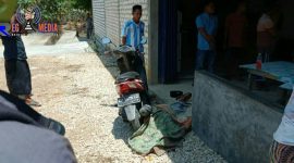 Kondisi korban sudah tidak bernyawa saat masih ada di TKP usai dibacok.
