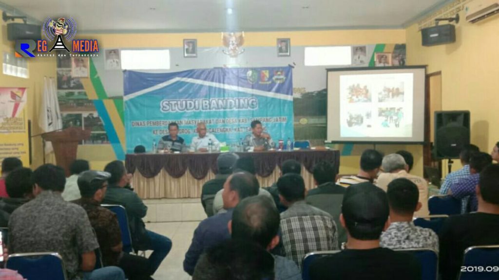 Kades Nagrog Bandung Sambut Hangat Kedatangan Rombongan Studi Banding AKD Sampang