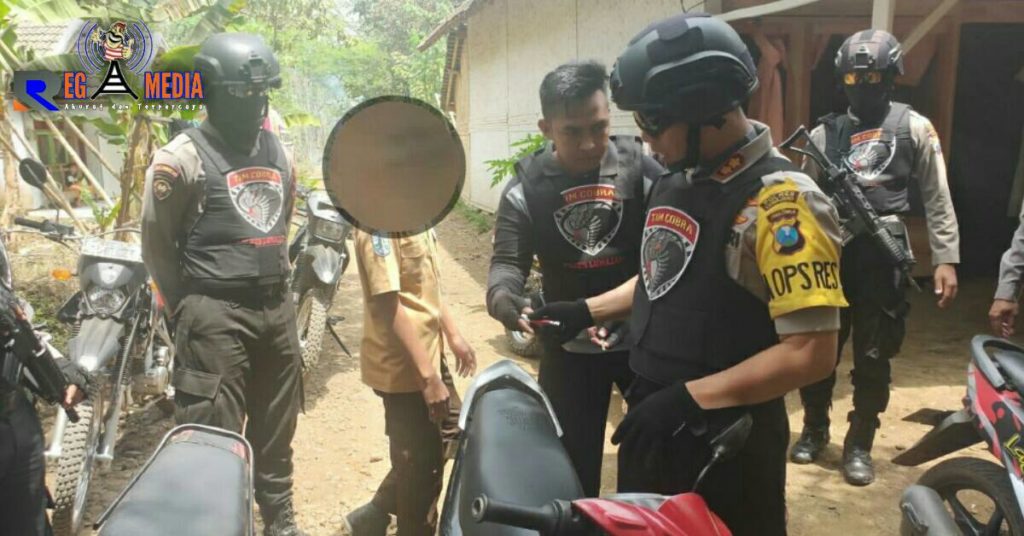 Pakai Motor Bodong, Pelajar SMP Kena Razia Tim Cobra