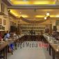 Suasana saat pelaksanaan cangkruan bersama element mahasiswa 
