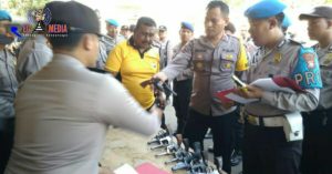 Jelang Pilkades, Senpi Milik Anggota Polres Sampang Dicek