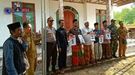 Situasi saat penetapan Calon Kepala Desa (Cakades) Terrosan, Kecamatan Banyuantes, Sampang.