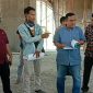 Komisi III DPRD Sampang saat sidak pembangunan kantor Dekranasda.