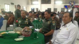 Danrem 062/Tarumanagara Kolonel Inf. Parwito saat silaturahmi ke Kodim 0609/Kab. Bandung.