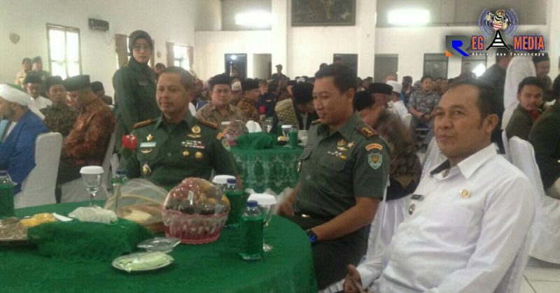 Danrem 062/Tarumanagara Kolonel Inf. Parwito saat silaturahmi ke Kodim 0609/Kab. Bandung.