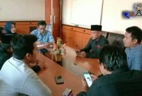 Audensi Jaringan Kawal Jawa Timur (Jaka Jatim) Korda Sampang dengan pihak Dinas Pemberdayaan Masyarakat dan Desa (DPMD) Kabupaten Sampang.