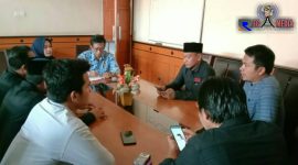 Audensi Jaringan Kawal Jawa Timur (Jaka Jatim) Korda Sampang dengan pihak Dinas Pemberdayaan Masyarakat dan Desa (DPMD) Kabupaten Sampang.