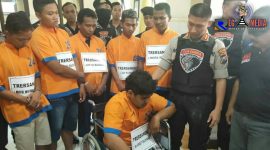 Kawanan perampok yang berhasil di bekuk Tim Cobra Polres Lumajang, dua diantaranya ditembak mati.