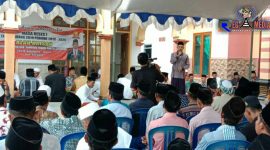 Suasana saat berlangsungnya reses perdana anggota DPRD Kab. Sampang fraksi Partai Gerindra (Alan Kaisan).