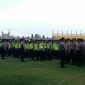 Ribuan personel gabungan gelar apel persiapan di Stadion Gelora Bangkalan