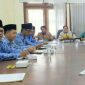 Kabid SD Dinas Pendidikan Bangkalan, Yakkub, saat menghadiri rapat diruang Komisi D